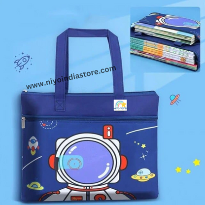 Multipurpose Daily Use Tote Bag Drawing Bag Cum Art and Craft Bag NIYO TOYS