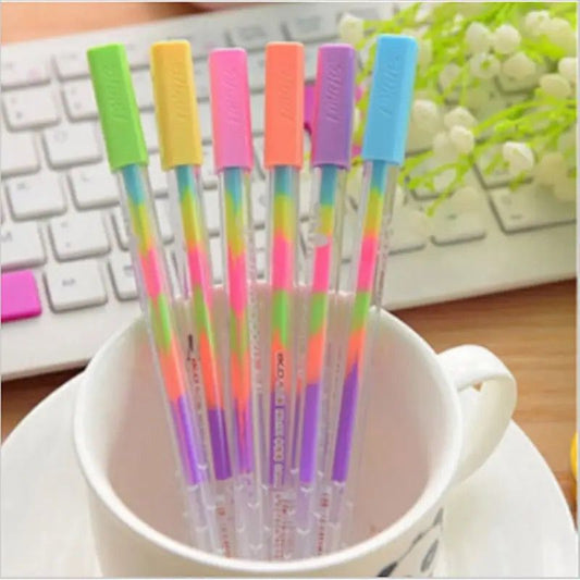 NIYO 7 Pc Gel Pens Set Color Pastel, Neon Pens Set NIYO TOYS