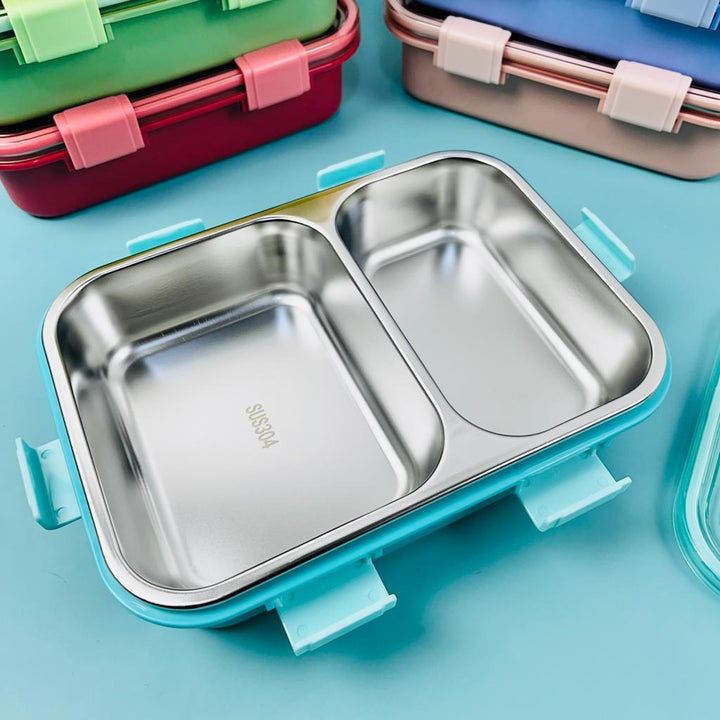 Leak-Proof 2-Compartment 800ml Lunch Box: Fresh, Portable, and Convenient NIYO TOYS