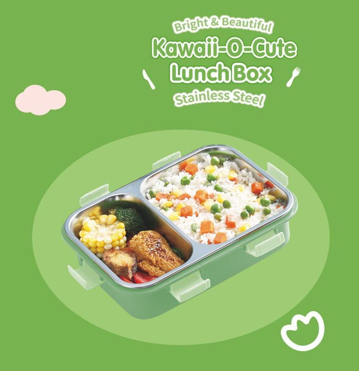 Leak-Proof 2-Compartment 800ml Lunch Box: Fresh, Portable, and Convenient NIYO TOYS