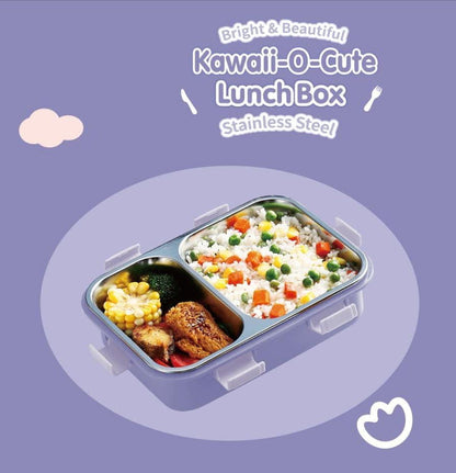 Leak-Proof 2-Compartment 800ml Lunch Box: Fresh, Portable, and Convenient NIYO TOYS