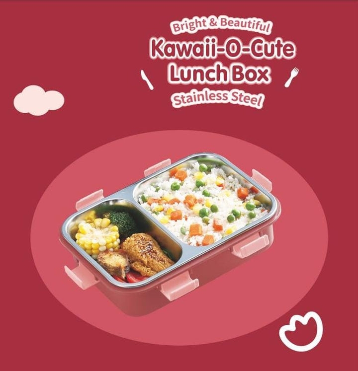 Leak-Proof 2-Compartment 800ml Lunch Box: Fresh, Portable, and Convenient NIYO TOYS