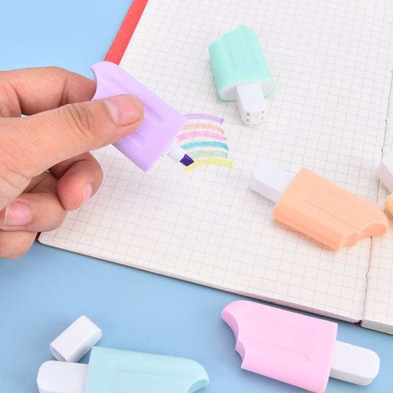 Niyo 6pcs Cute Mini Ice Creame Highlighter NIYO TOYS