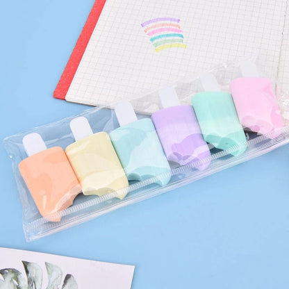 Niyo 6pcs Cute Mini Ice Creame Highlighter NIYO TOYS