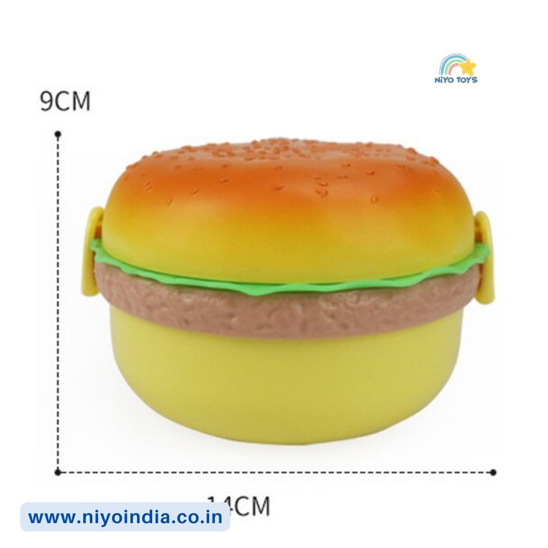 Niyo Burger Shape Lunch Box for Kids NIYO TOYS