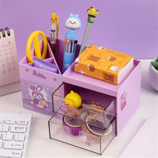 Niyo Desk organizer With Decorative Stickers (Random Color) NIYO TOYS