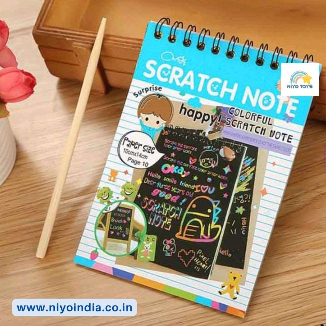 Niyo Magic Scratch Notebook | NIYO TOYS