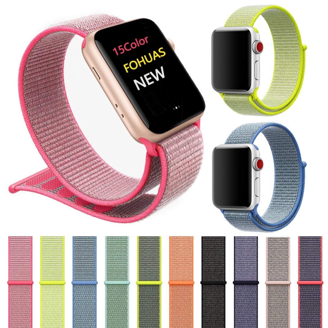 Dual Colour Nylon Apple Watch Band (38/40/41mm) NIYO TOYS