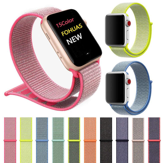 Dual Colour Nylon Apple Watch Band  (42/44/45mm) NIYO TOYS