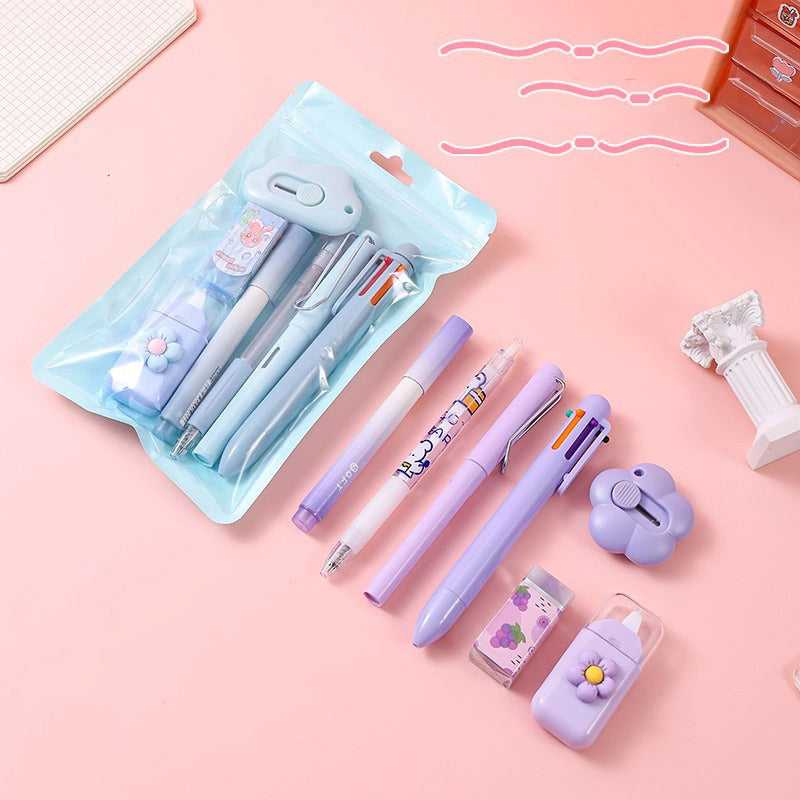 Theme Stationery Kit 💙 (Random Colors)