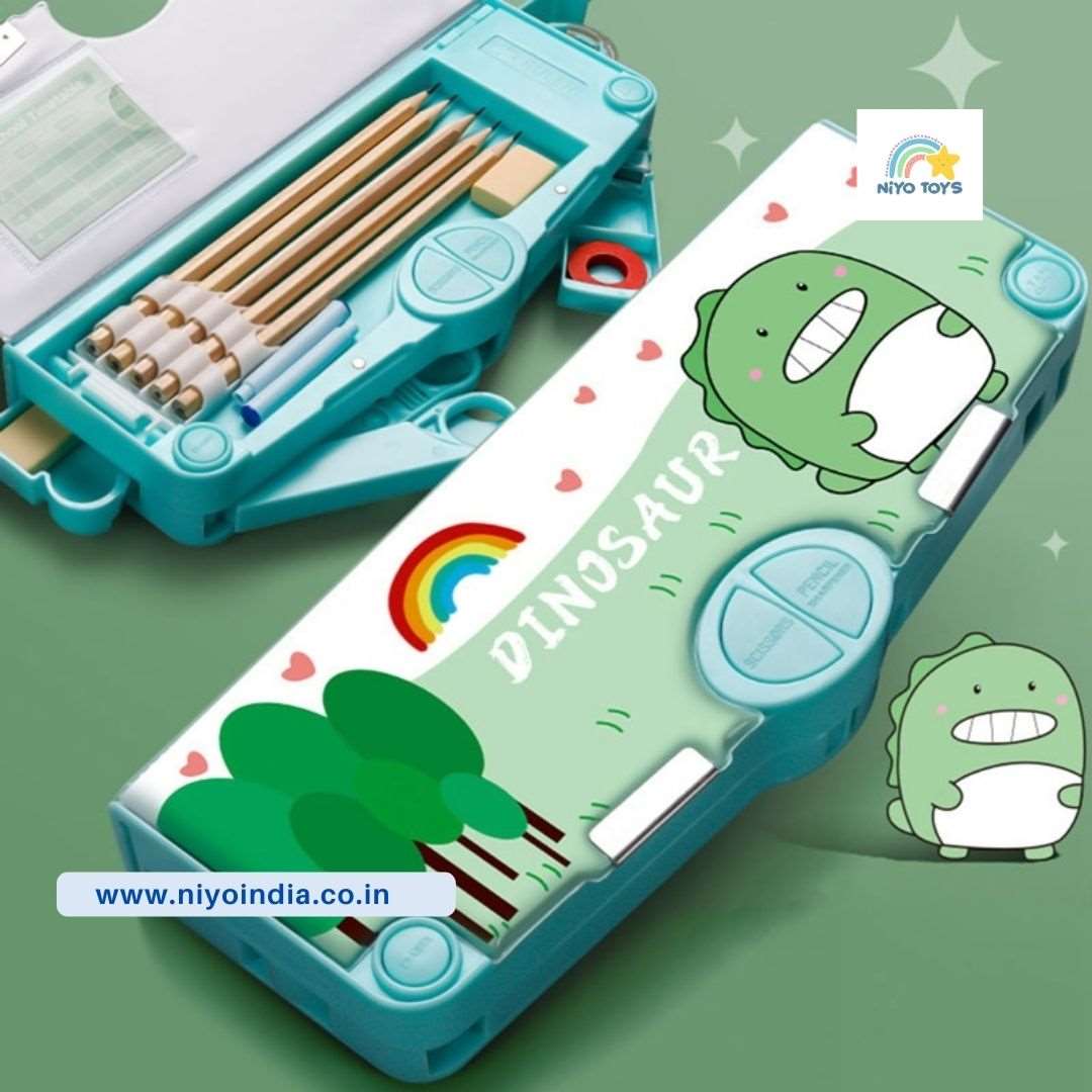 Pencil Box for Kids, Space/ Dino  Pencil Box NIYO TOYS