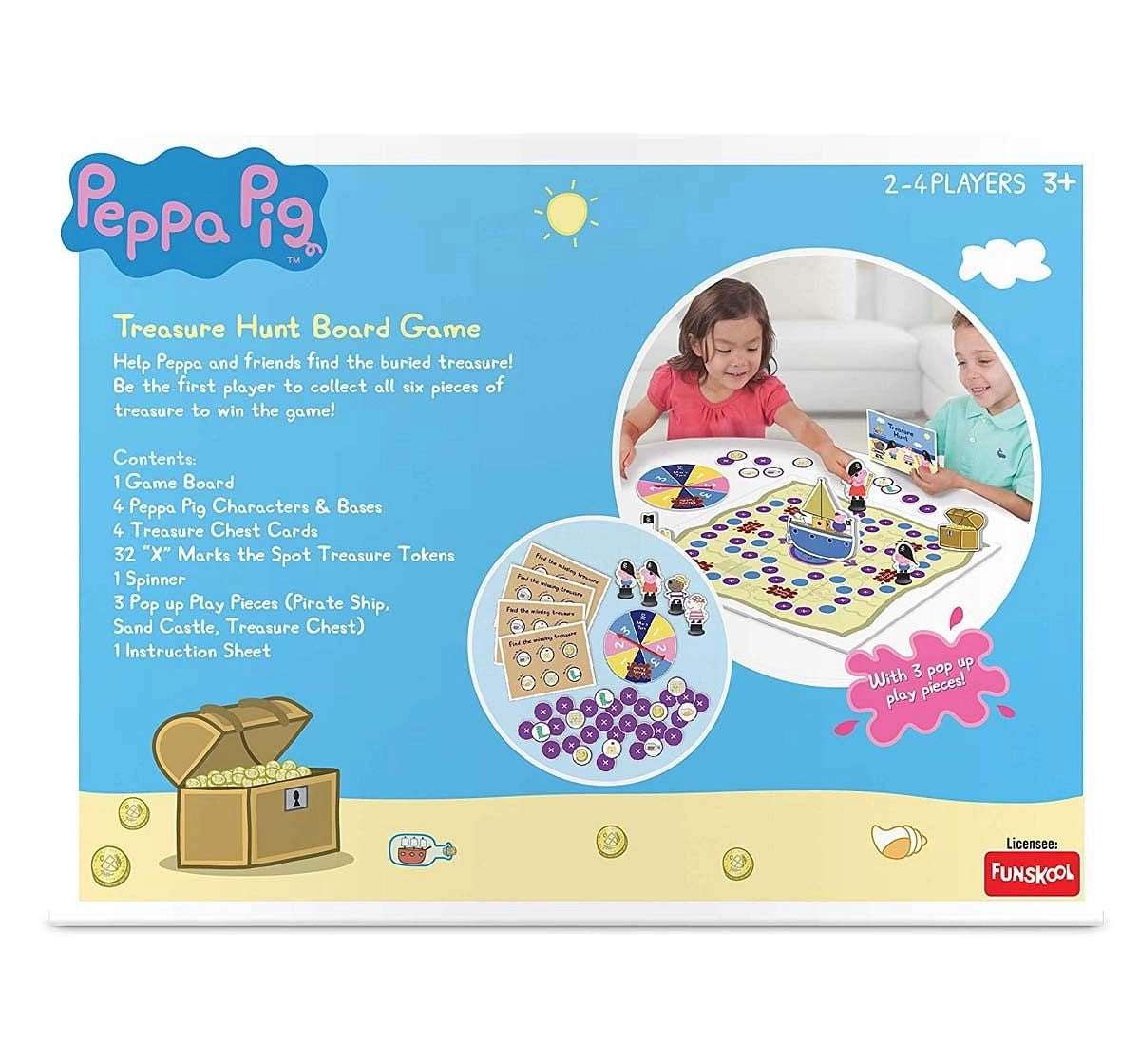 Peppa Treasure Hunt Board Games for Kids age 3Y+ NIYO TOYS