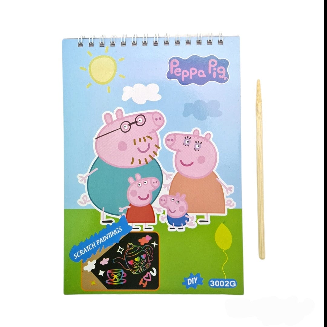 Peppa scratch book NIYO TOYS