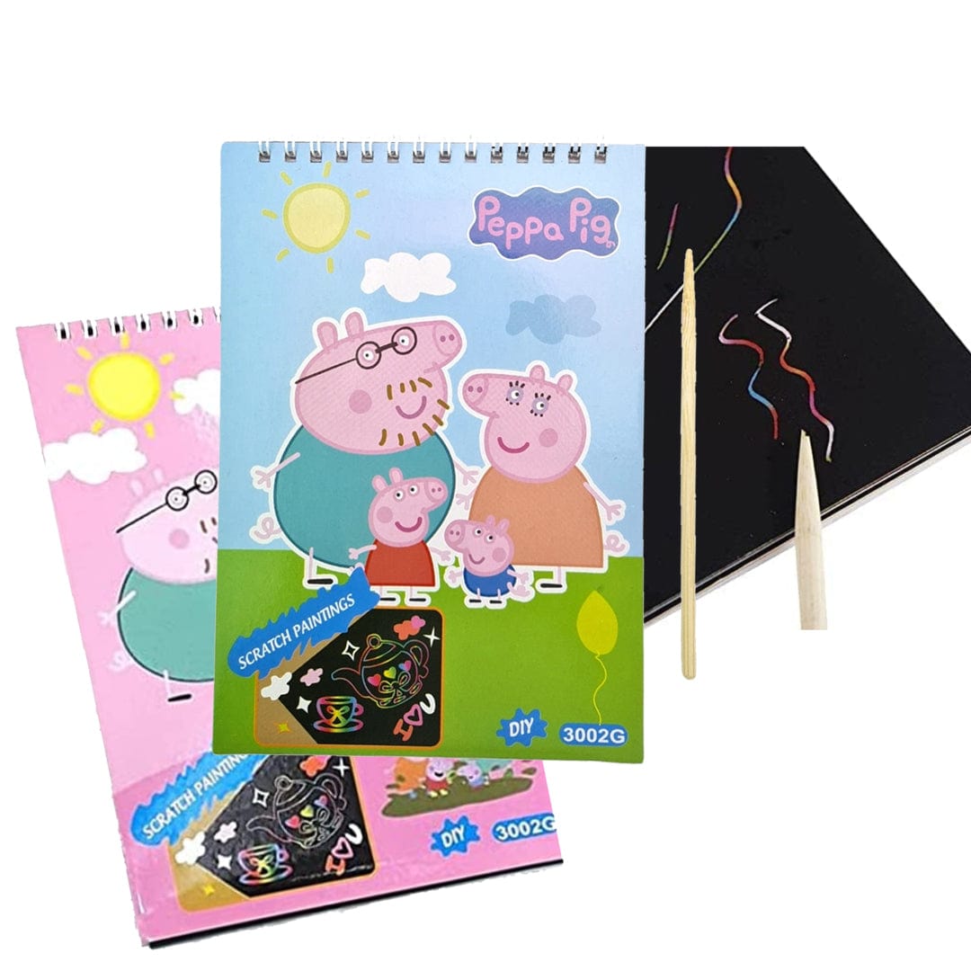 Peppa scratch book NIYO TOYS