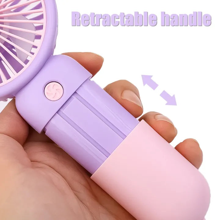 Portable Hand held Table Mini Clip Fan USB Charge NIYO TOYS