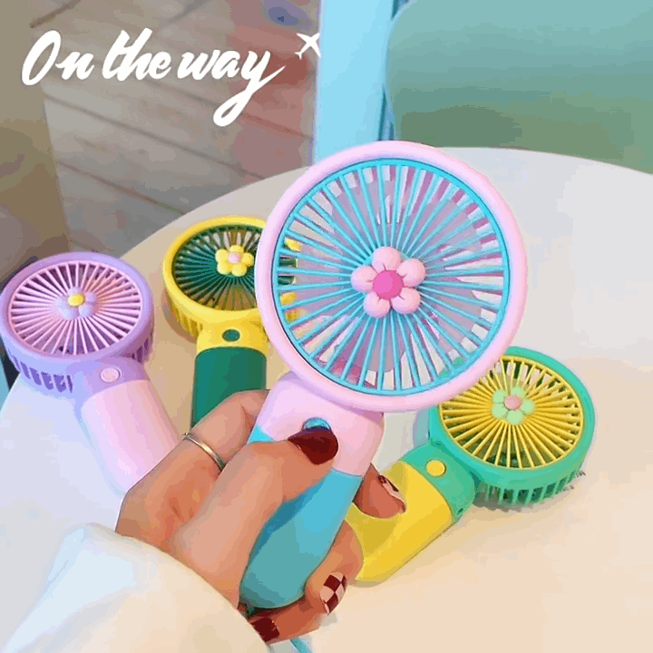 Portable Hand held Table Mini Clip Fan USB Charge NIYO TOYS