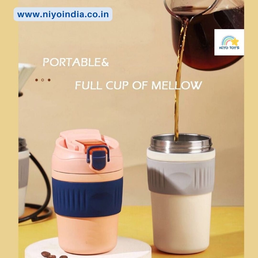 Premium Quality Stainless Steel Mug/Sipper- 480ml- Hot and Cold NIYO TOYS