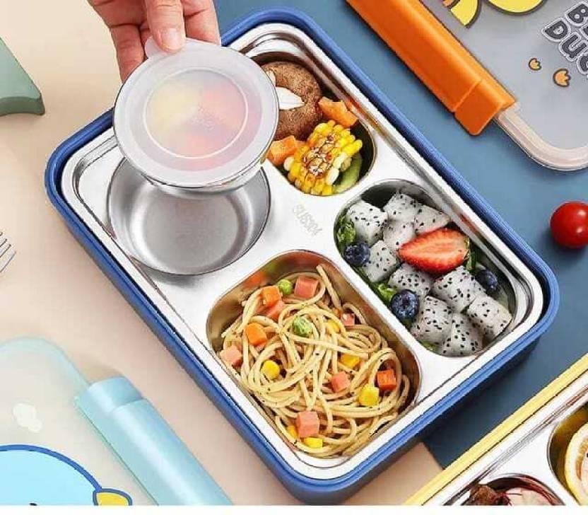 BENTO KIDS LUNCH BOX UNICORN & DINO STAINLESS STEEL NIYO TOYS