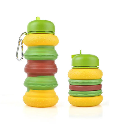 Quack Lunch Combo: Yellow Duck Bowl with Burger Bottle NIYO TOYS