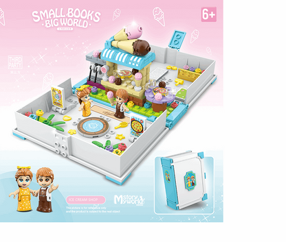 Small Books & Big World  Ice Cream Theme - 330 Pieces NIYO TOYS