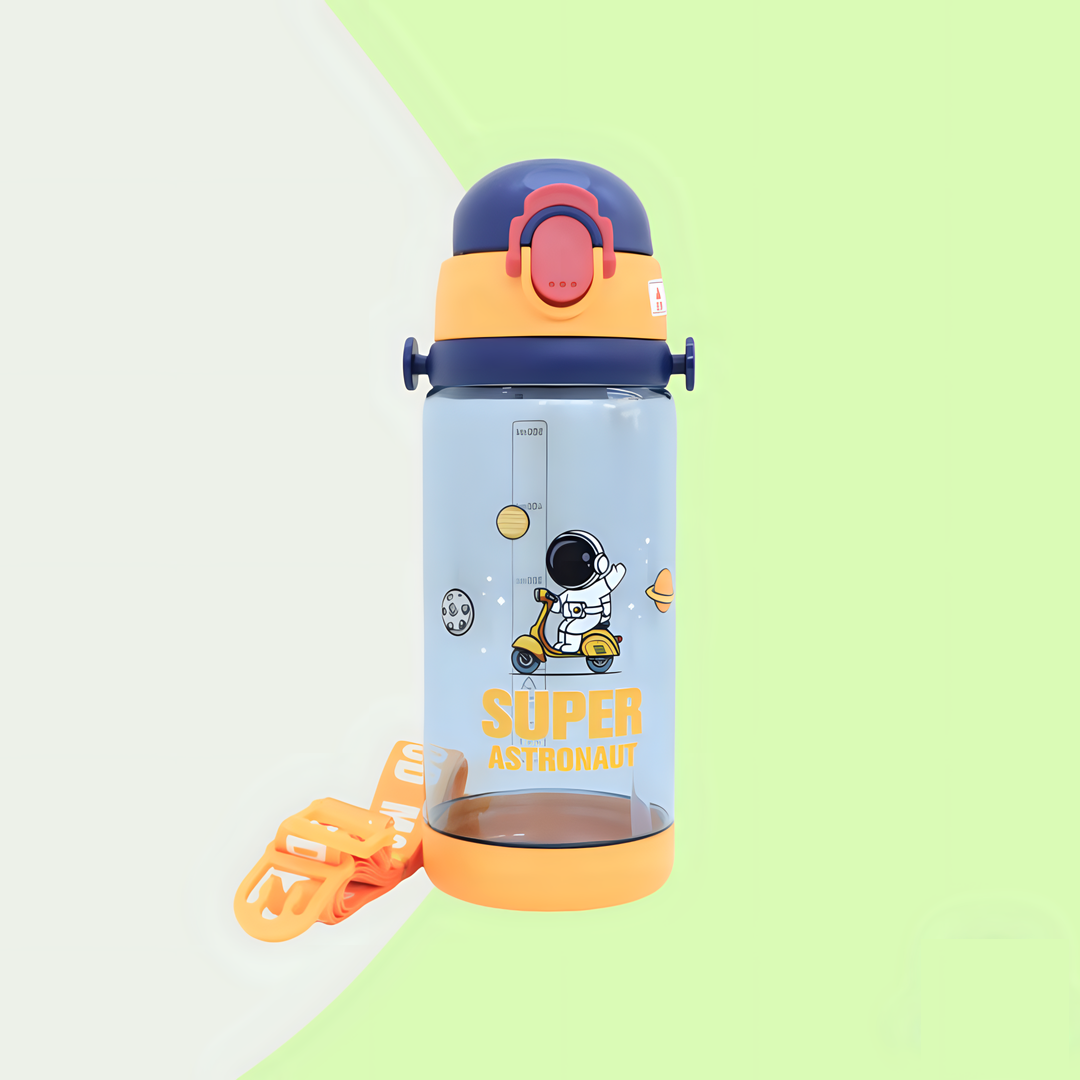 Space Theme Water Bottle for Kids -600 ml NIYO TOYS