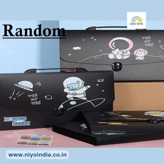Space themed Professional File Folders for Certificates, Documents Bag Document Holder NIYO TOYS