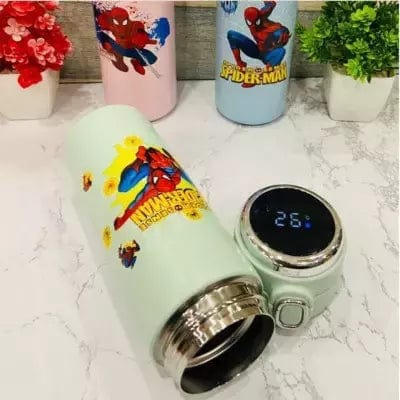 Spiderman push button temperature bottle NIYO TOYS