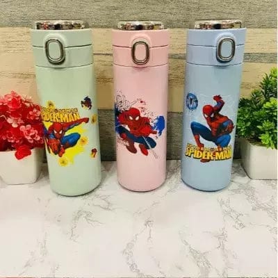 Spiderman push button temperature bottle NIYO TOYS