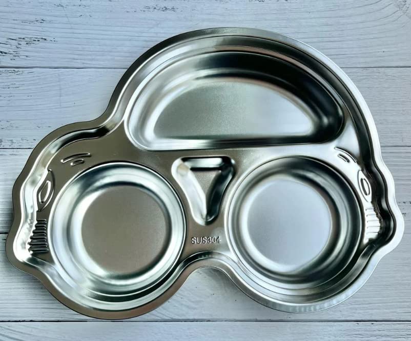 Stainless Steel Divided Meal Plate Tray NIYO TOYS