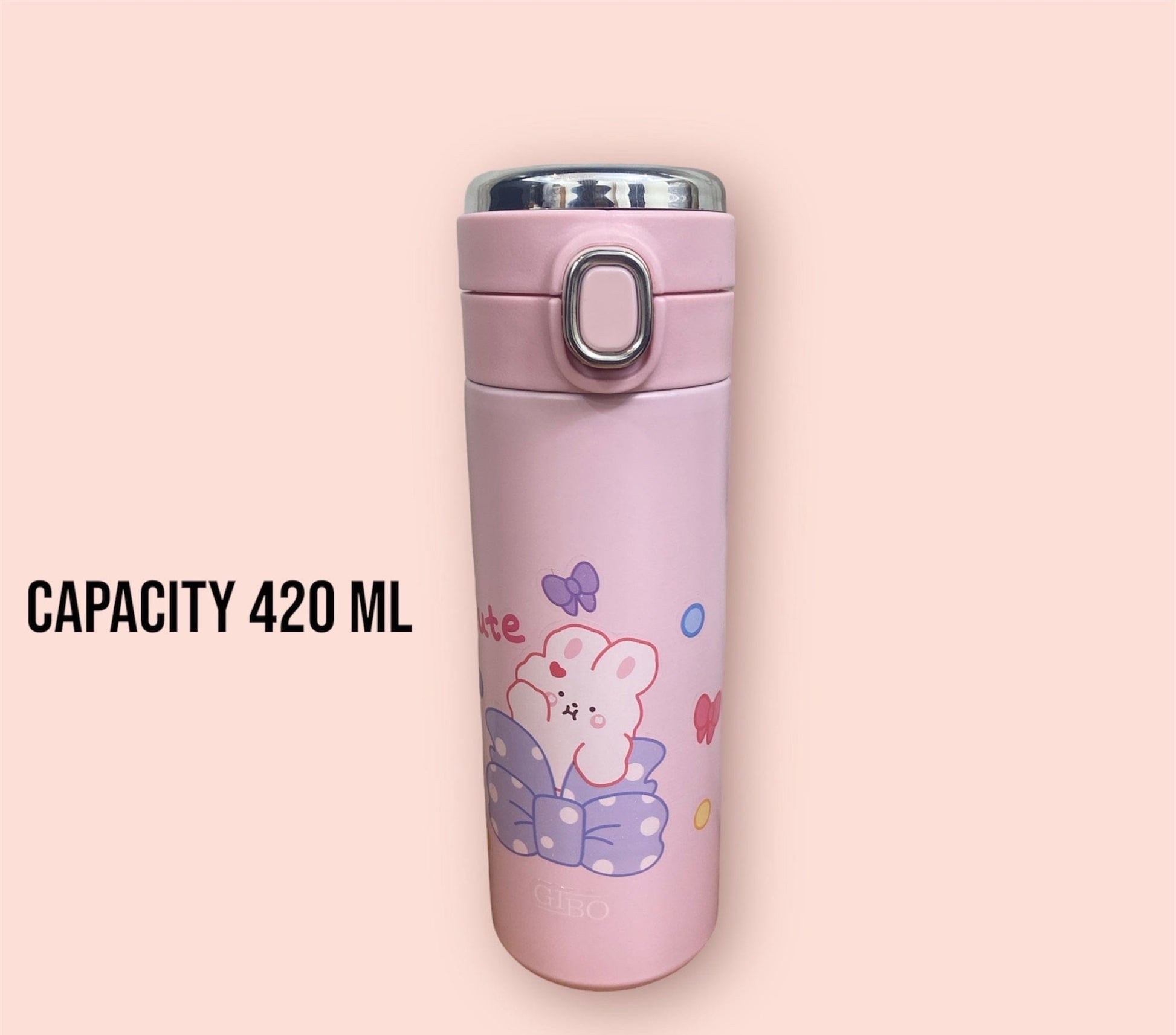 Stainless Steel temperature Water Bottle ( 420ml ) NIYO TOYS