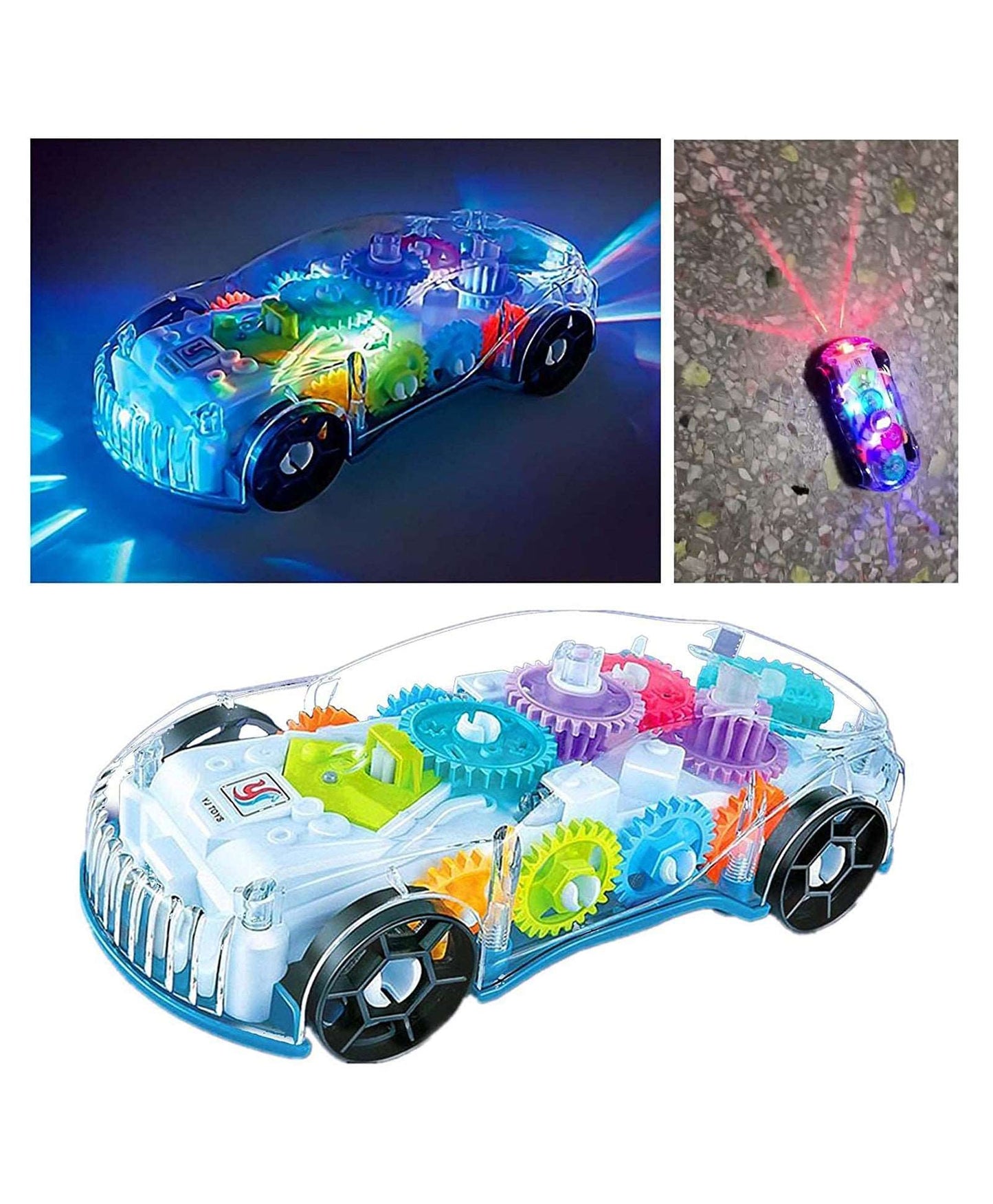 Transparent Gear Racing Car NIYO TOYS