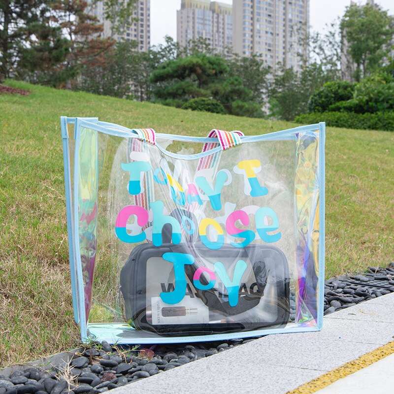 Transparent Holographic Shopping Bag NIYO TOYS