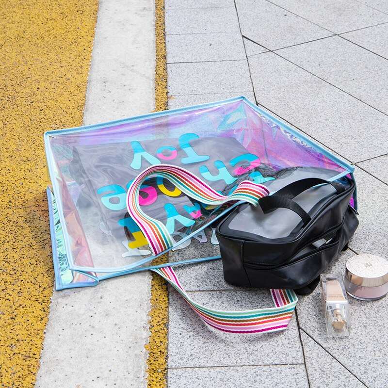 Transparent Holographic Shopping Bag NIYO TOYS