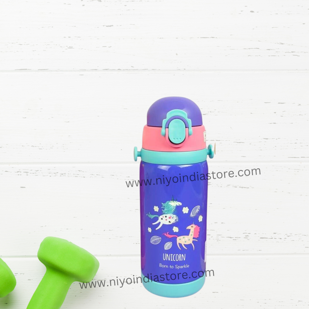 Unicorn Cute Toddler bag and Steel bottle NIYO TOYS