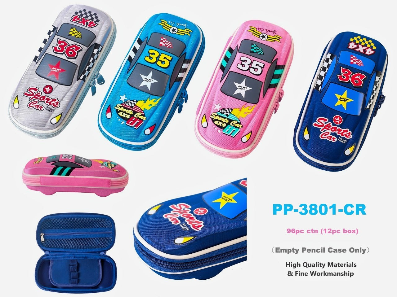 Pencil Pouch - EVA (Car Shaped) NIYO TOYS