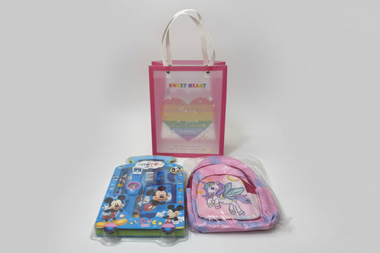 Budget Kids Return Gift: Hamper Bag, Watch Set & Sling Cross Bag Combo NIYO TOYS