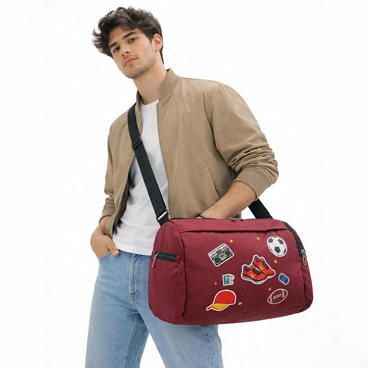 Spacious Travel & Gym Multipurpose Duffle Bag