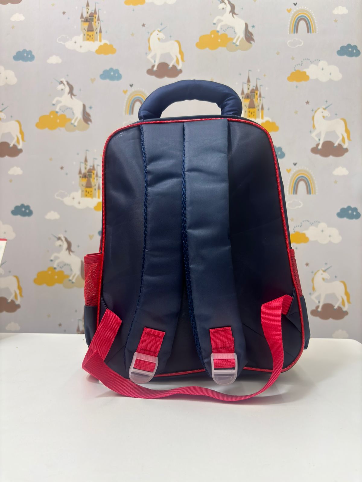 Batman Kids Backpack – 15” School Bag with 3D Front Design & Carry Handle NIYO TOYS