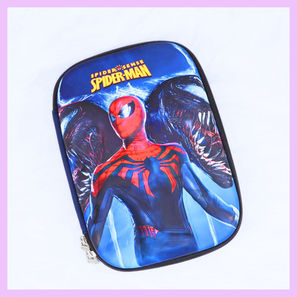 Kids pencil case featuring Avengers Doomsday design, perfect for school supplies and ages 6+