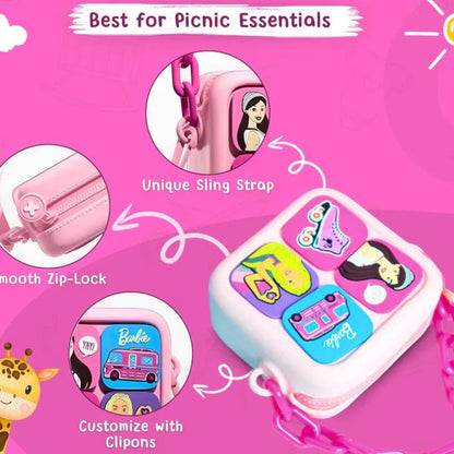 Colorful NIYO TOYS bag with sling, ideal for kids ages 3+, perfect for carrying picnic essentials