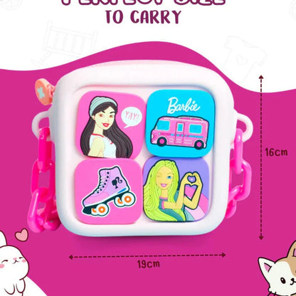 NIYO TOYS Barbie bag with sling, colorful design for kids, perfect for everyday play and storage