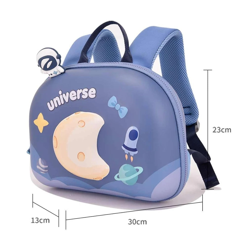 NIYO TOYS universe kids backpack with space-themed designs and adjustable straps for young explorers