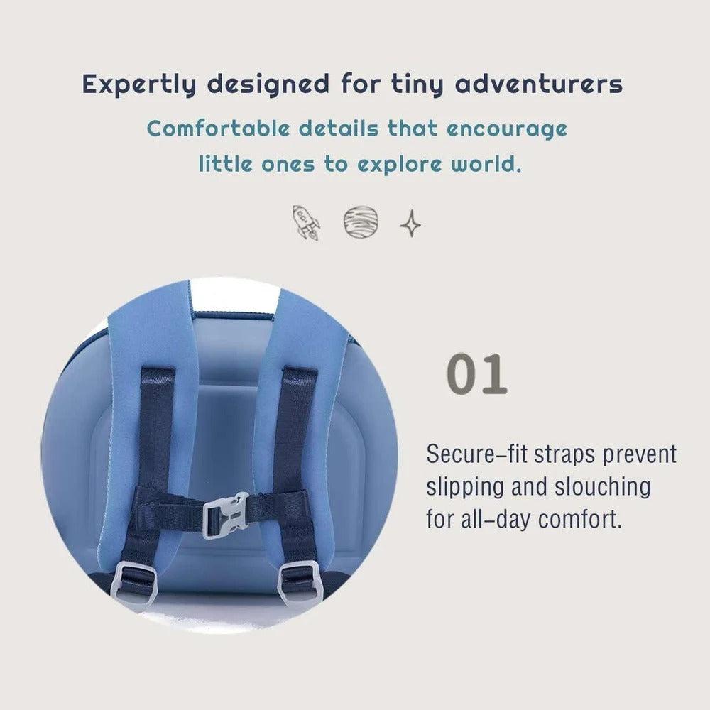 NIYO TOYS universe kids backpack with secure-fit straps for all-day comfort and exploration
