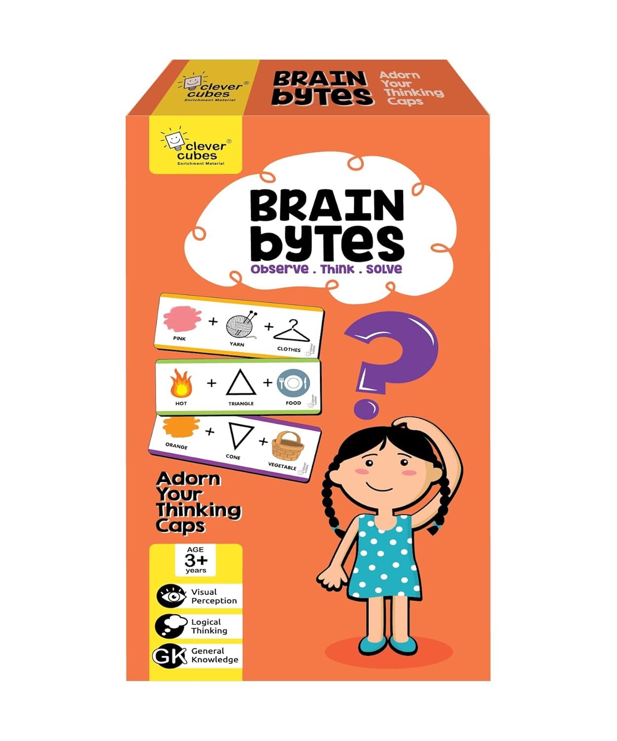 NIYO TOYS Brain Bytes educational puzzle toy for kids ages 3 and up to enhance thinking skills
