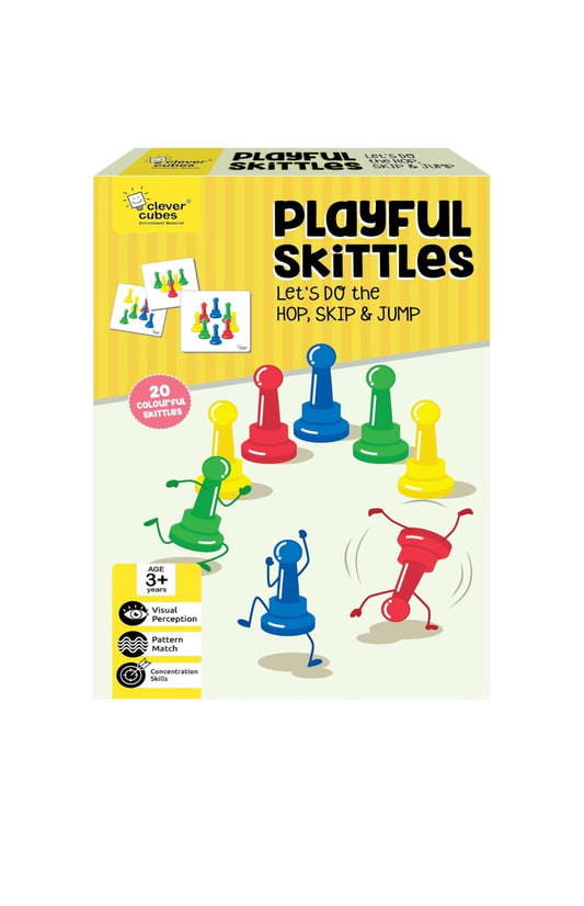 Colorful Playful Skittles Game by NIYO TOYS, age 3+, engaging kids toys for active play