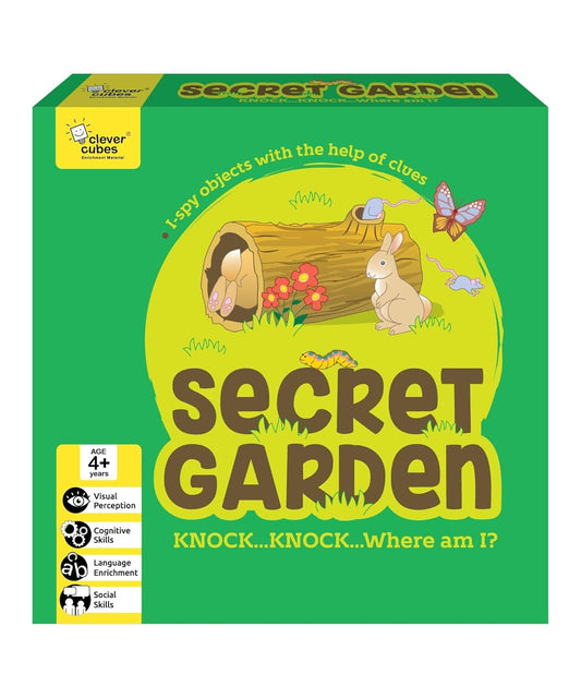 NIYO TOYS Secret Garden I Spy Game for ages 4+, promotes cognitive and social skills