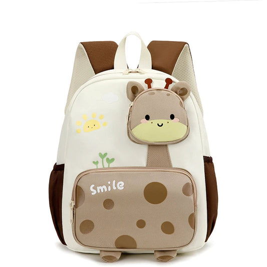 🦒 Cute Giraffe Kids Backpack – Lightweight & Comfortable School Bag SB-258-12TP NIYO TOYS