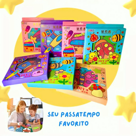 Colorful NIYO TOYS diamond painting diamonds set, perfect for kids ages 5+, ideal for creative gifting
