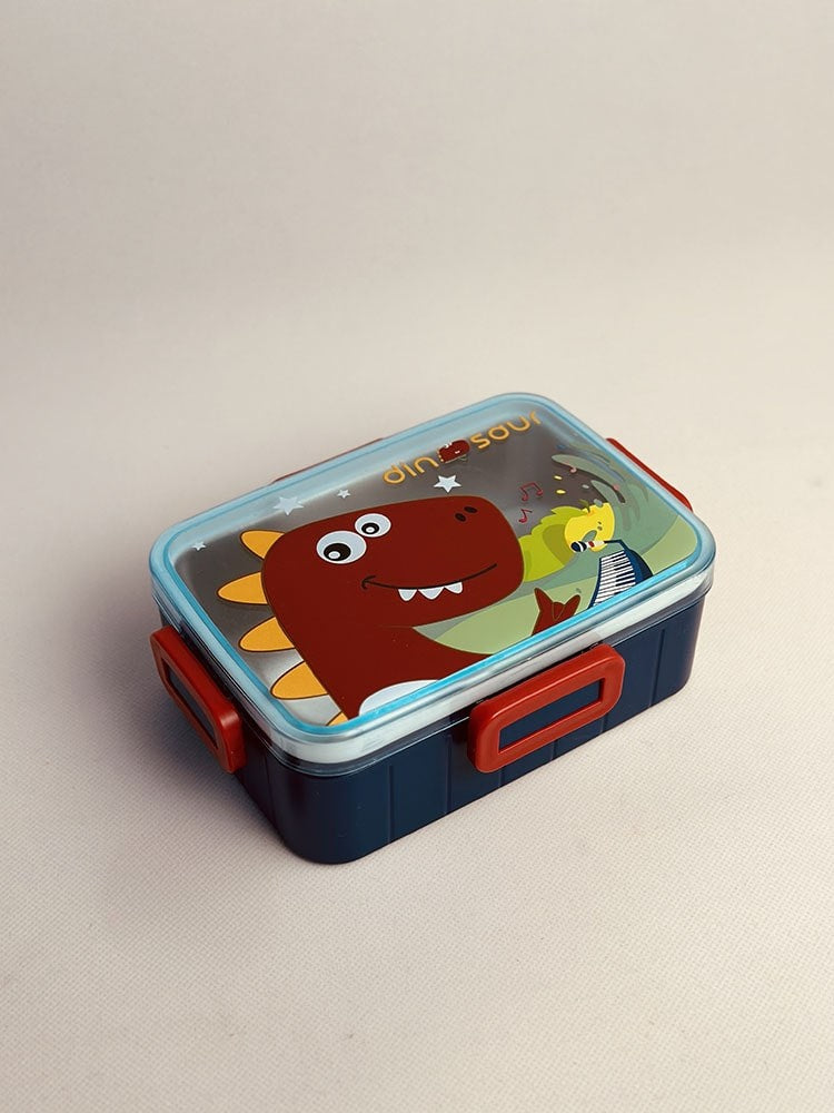 NIYO TOYS Dinosaur-Themed Lunch Box with Colorful Design for Kids' Meals