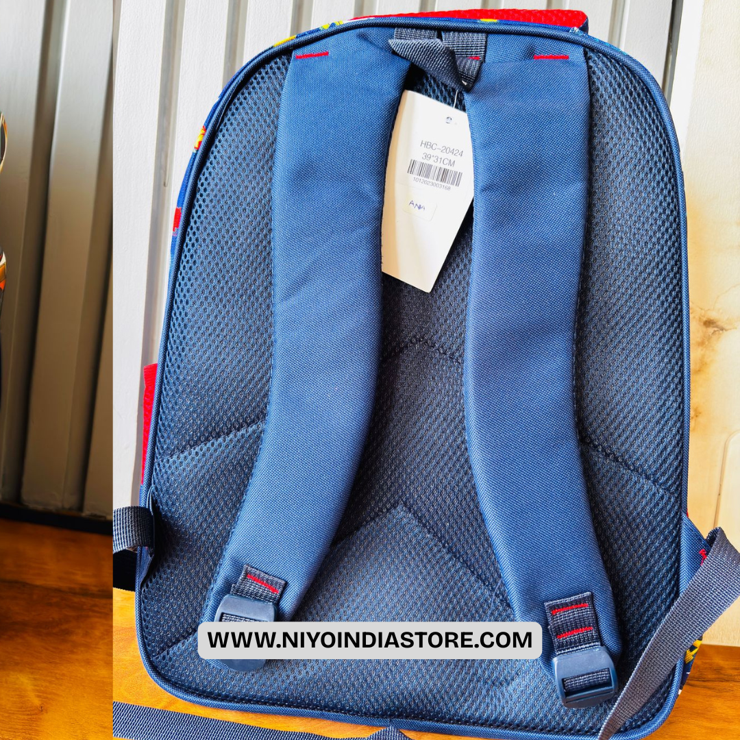NIYO TOYS Durable Kids 3D Bags with padded back support and adjustable straps for comfort